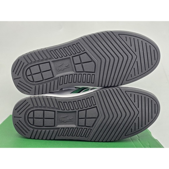 Lacoste Womens Leather Green/ White Athletic sneaker Sz 8 M US - Picture 13 of 13